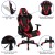 Flash Furniture BLN-X20RSG1031-RD-GG Gaming Desk/Red/Black Reclining Gaming Chair Set with Cup Holder/Headphone Hook, Monitor/Smartphone Stand addl-3