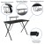 Flash Furniture BLN-X20RSG1031-RD-GG Gaming Desk/Red/Black Reclining Gaming Chair Set with Cup Holder/Headphone Hook, Monitor/Smartphone Stand addl-4