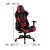 Flash Furniture BLN-X20RSG1031-RD-GG Gaming Desk/Red/Black Reclining Gaming Chair Set with Cup Holder/Headphone Hook, Monitor/Smartphone Stand addl-5