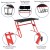 Flash Furniture BLN-X30RSG1030-GY-GG Red Gaming Desk with Cup Holder/Headphone Hook/Gray Reclining Gaming Chair with Footrest addl-4