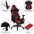 Flash Furniture BLN-X30RSG1030-RD-GG Red Gaming Desk and Red/Black Footrest Reclining Gaming Chair Set with Cup Holder and Headphone Hook addl-3