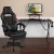 Flash Furniture BLN-X40RSG1031-BK-GG Black Gaming Desk with Cup Holder/Headphone Hook/Monitor Stand & Black Reclining Back/Arms Gaming Chair with Footrest addl-1