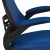 Flash Furniture BL-X-5M-BLUE-GG Mid-Back Blue Mesh Swivel Ergonomic Task Office Chair with Flip-Up Arms addl-8