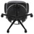 Flash Furniture BL-X-5M-D-DKGY-GG Mid-Back Dark Gray Mesh Ergonomic Drafting Chair with Adjustable Foot Ring and Flip-Up Arms addl-11