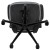 Flash Furniture BL-X-5M-DKGY-GG Mid-Back Dark Gray Mesh Swivel Ergonomic Task Office Chair with Flip-Up Arms addl-12