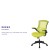 Flash Furniture BL-X-5M-GRN-GG Mid-Back Green Mesh Swivel Ergonomic Task Office Chair with Flip-Up Arms addl-4