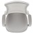Flash Furniture BL-X-5M-WH-GY-GG Mid-Back Light Gray Mesh Swivel Ergonomic Task Office Chair with White Frame and Flip-Up Arms addl-11