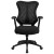 Flash Furniture BL-ZP-806-BK-GG High Back Designer Black Mesh Executive Swivel Ergonomic Office Chair with Adjustable Arms addl-10