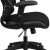 Flash Furniture BL-ZP-806-BK-GG High Back Designer Black Mesh Executive Swivel Ergonomic Office Chair with Adjustable Arms addl-11