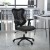 Flash Furniture BL-ZP-806-BK-GG High Back Designer Black Mesh Executive Swivel Ergonomic Office Chair with Adjustable Arms addl-1