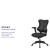 Flash Furniture BL-ZP-806-BK-GG High Back Designer Black Mesh Executive Swivel Ergonomic Office Chair with Adjustable Arms addl-4