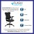 Flash Furniture BL-ZP-806-BK-LEA-GG High Back Designer Black Mesh Executive Swivel Ergonomic Office Chair with LeatherSoft Seat and Adjustable Arms addl-3