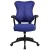 Flash Furniture BL-ZP-806-BL-GG High Back Designer Blue Mesh Executive Swivel Ergonomic Office Chair with Adjustable Arms addl-10