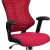 Flash Furniture BL-ZP-806-BY-GG High Back Designer Burgundy Mesh Executive Swivel Ergonomic Office Chair with Adjustable Arms addl-10