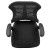 Flash Furniture BL-ZP-806C-GG Designer Black Mesh Sled Base Side Reception Chair with Adjustable Arms addl-10