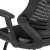Flash Furniture BL-ZP-806C-GG Designer Black Mesh Sled Base Side Reception Chair with Adjustable Arms addl-12