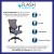 Flash Furniture BL-ZP-806-GY-GG High Back Designer Gray Mesh Executive Swivel Ergonomic Office Chair with Adjustable Arms addl-3