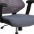 Flash Furniture BL-ZP-806-GY-GG High Back Designer Gray Mesh Executive Swivel Ergonomic Office Chair with Adjustable Arms addl-7