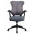Flash Furniture BL-ZP-806-GY-GG High Back Designer Gray Mesh Executive Swivel Ergonomic Office Chair with Adjustable Arms addl-9