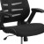 Flash Furniture BL-ZP-809-BK-GG High Back Designer Black Mesh Executive Swivel Ergonomic Office Chair with Height Adjustable Flip-Up Arms addl-10