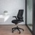 Flash Furniture BL-ZP-809-BK-GG High Back Designer Black Mesh Executive Swivel Ergonomic Office Chair with Height Adjustable Flip-Up Arms addl-1
