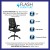 Flash Furniture BL-ZP-809-BK-GG High Back Designer Black Mesh Executive Swivel Ergonomic Office Chair with Height Adjustable Flip-Up Arms addl-3