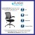 Flash Furniture BL-ZP-8805-BK-GG Mid-Back Black Mesh Swivel Ergonomic Task Office Chair with Gray Frame and Flip-Up Arms addl-3