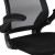 Flash Furniture BL-ZP-8805C-GG Black Mesh Sled Base Side Reception Chair with Flip-Up Arms addl-7
