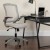 Flash Furniture BL-ZP-8805-GY-GG Mid-Back Gray Mesh Swivel Ergonomic Task Office Chair with Gray Frame and Flip-Up Arms addl-1