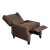 Flash Furniture BO-BS7002-1-BR-GG Traditional Style Slim Brown Polyester Push Back Wingback Recliner with Accent Nail Trim addl-12