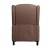 Flash Furniture BO-BS7002-1-BR-GG Traditional Style Slim Brown Polyester Push Back Wingback Recliner with Accent Nail Trim addl-7