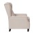 Flash Furniture BO-BS7002-1-CREAM-GG Traditional Style Slim Cream Fabric Push Back Wingback Recliner with Accent Nail Trim addl-7