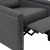 Flash Furniture BO-BS7003-GY-GG Transitional Style Gray Fabric Push Back Pillow Back Recliner with Accent Nail Trim addl-12