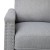 Flash Furniture BO-BS7003-LGY-GG Transitional Style Light Gray Fabric Push Back Pillow Back Recliner with Accent Nail Trim addl-12