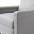 Flash Furniture BO-BS7003-LGY-GG Transitional Style Light Gray Fabric Push Back Pillow Back Recliner with Accent Nail Trim addl-9