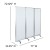 Flash Furniture BR-PTT001-3-M-60183-GG Mobile Magnetic 3-Section Whiteboard Partition with Lockable Casters, 72"H x 24"W addl-4