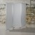 Flash Furniture BR-PTT001-3-MP-60183-GG 3-Section Double Sided Mobile Magnetic Whiteboard/Cloth Partition, 72"H x 24"W  addl-1