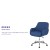 Flash Furniture BT-1172-BLU-F-GG Blue Fabric Upholstered Mid-Back Chair addl-3