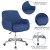 Flash Furniture BT-1172-BLU-F-GG Blue Fabric Upholstered Mid-Back Chair addl-4