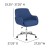 Flash Furniture BT-1172-BLU-F-GG Blue Fabric Upholstered Mid-Back Chair addl-5