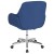 Flash Furniture BT-1172-BLU-F-GG Blue Fabric Upholstered Mid-Back Chair addl-6