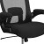 Flash Furniture BT-20180-GG Big & Tall Black Mesh Executive Swivel Office Chair with Lumbar and Back Support and Wheels addl-8