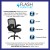 Flash Furniture BT-20180-LEA-GG Big & Tall 500 lb. Black Mesh/LeatherSoft Executive Ergonomic Office Chair with Adjustable Lumbar addl-3