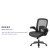 Flash Furniture BT-20180-LEA-GG Big & Tall 500 lb. Black Mesh/LeatherSoft Executive Ergonomic Office Chair with Adjustable Lumbar addl-4