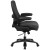 Flash Furniture BT-20180-LEA-GG Big & Tall 500 lb. Black Mesh/LeatherSoft Executive Ergonomic Office Chair with Adjustable Lumbar addl-9