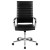 Flash Furniture BT-20595H-1-BK-GG High Back Black LeatherSoft Contemporary Ribbed Executive Swivel Office Chair addl-10