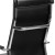 Flash Furniture BT-20595H-1-BK-GG High Back Black LeatherSoft Contemporary Ribbed Executive Swivel Office Chair addl-13