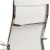 Flash Furniture BT-20595H-1-WH-GG High Back White LeatherSoft Contemporary Ribbed Executive Swivel Office Chair addl-13