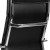 Flash Furniture BT-20595H-2-BK-GG High Back Black LeatherSoft Contemporary Panel Executive Swivel Office Chair addl-13