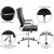 Flash Furniture BT-20595H-2-BK-GG High Back Black LeatherSoft Contemporary Panel Executive Swivel Office Chair addl-5